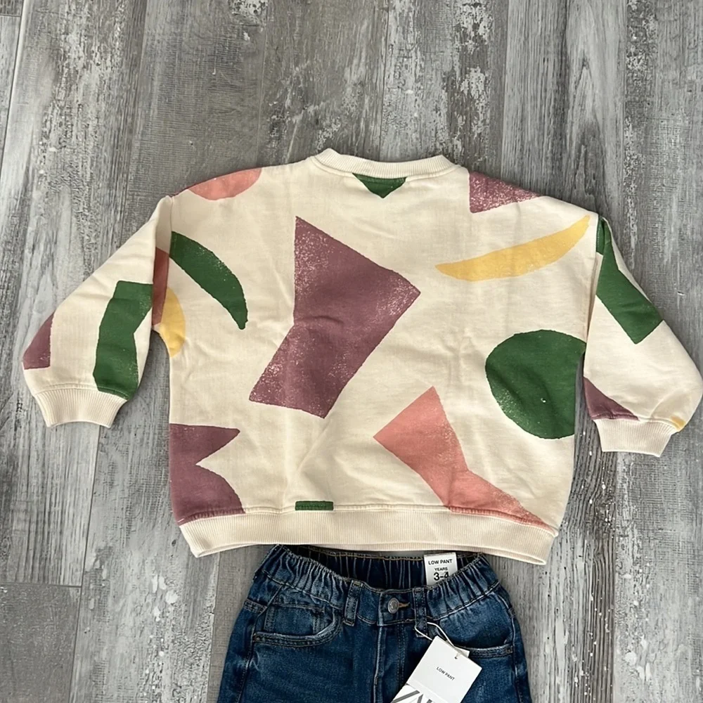 ZARA Boys Crew Sweatshirt NWT